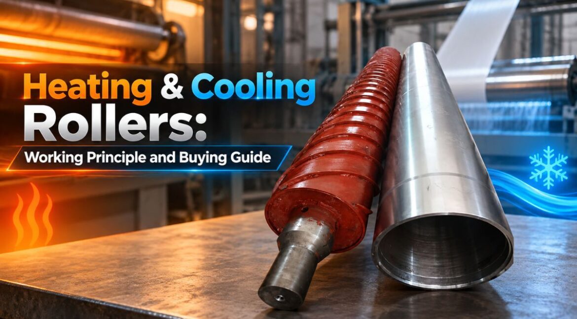 Heating & Cooling Rollers: Working Principle and Buying Guide - Siva Rollers