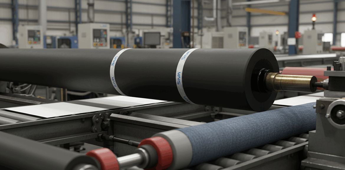 Rubber Coated Rollers for Textile & Paper Industry – Complete Manufacturer’s Guide - Siva Rollers