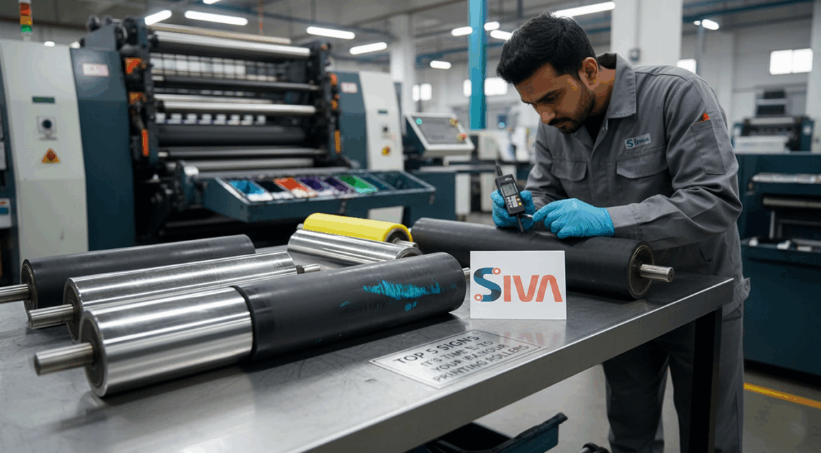 Top 5 Signs It’s Time to Replace Your Printing Rollers — And Where to Buy the Best - Siva Rollers