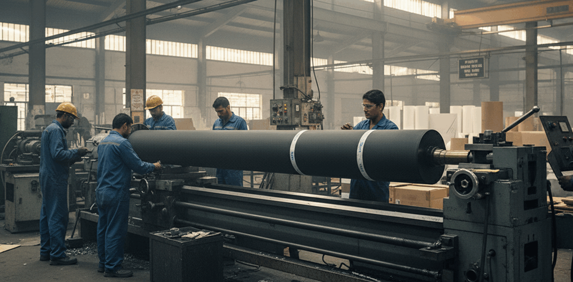 Top Rubber Roller Manufacturers in Mumbai Quality & Price - Siva Rollers