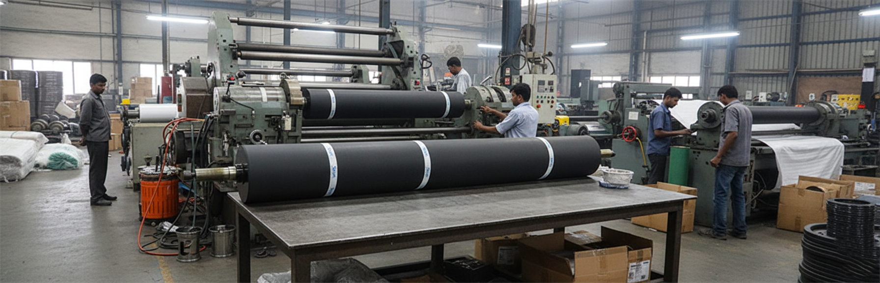 Rubber Roller Manufacturer in Bangalore - Siva Rollers