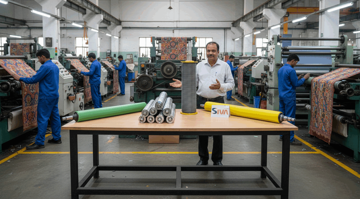 The Leading Industrial Roller Manufacturer in India for Your Machinery Needs - Siva Rollers