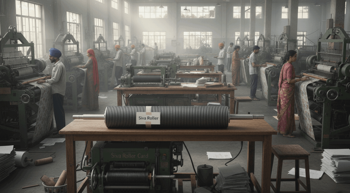 Why Siva Rollers is the Top Ebonite Roller Manufacturer for Textiles & Paper Industries