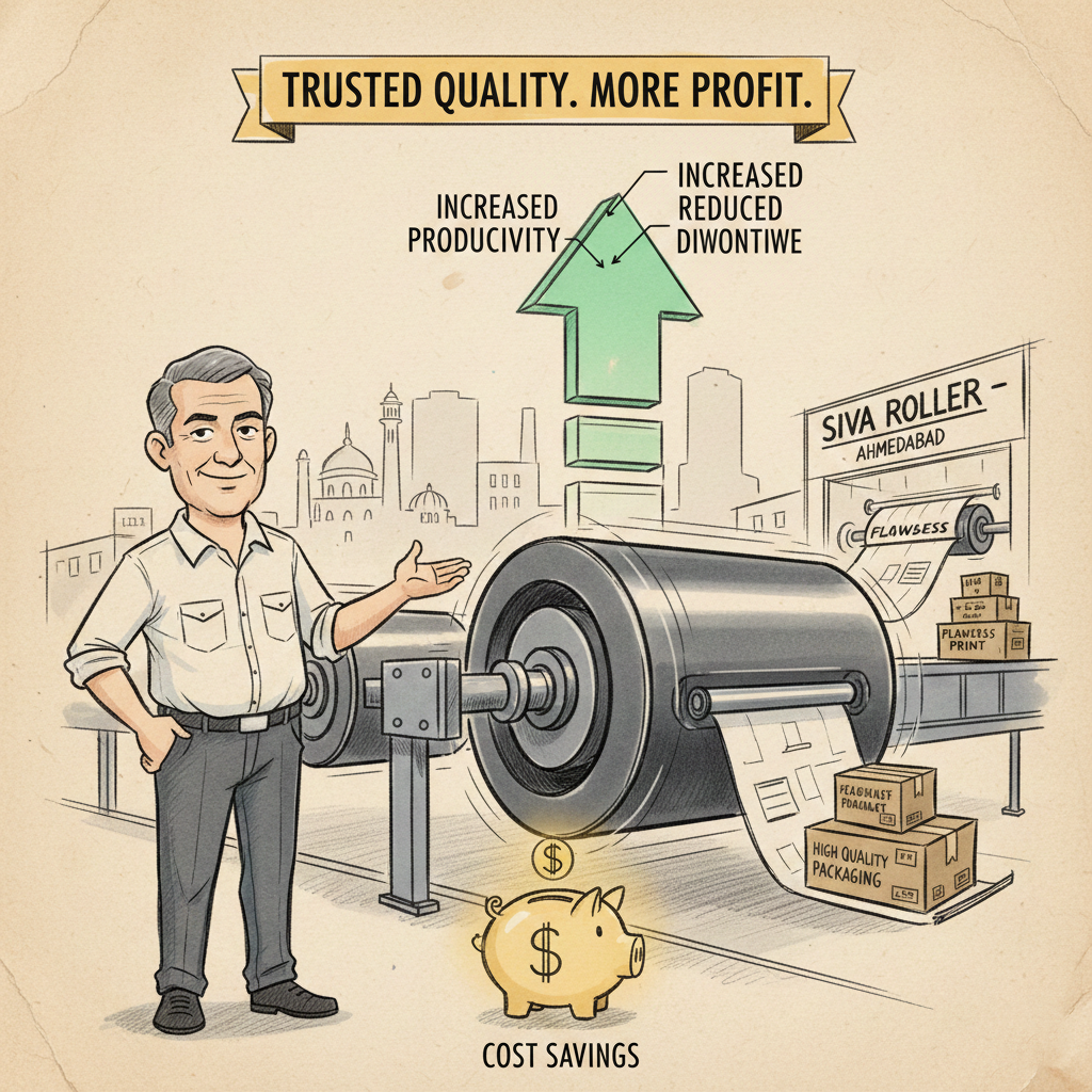 Siva Roller Rubber Roller Help Ahmedabad Printing Units