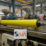 Why PU-Coated Roller Are Revolutionizing Plastic Extrusion Lines in India - Siva Rollers