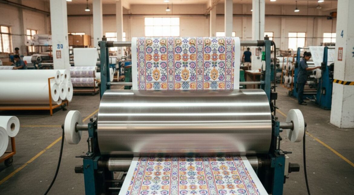 Our Custom Heat Transfer Rollers Help Textile Industries for High-Temperature Accuracy - Siva Rollers