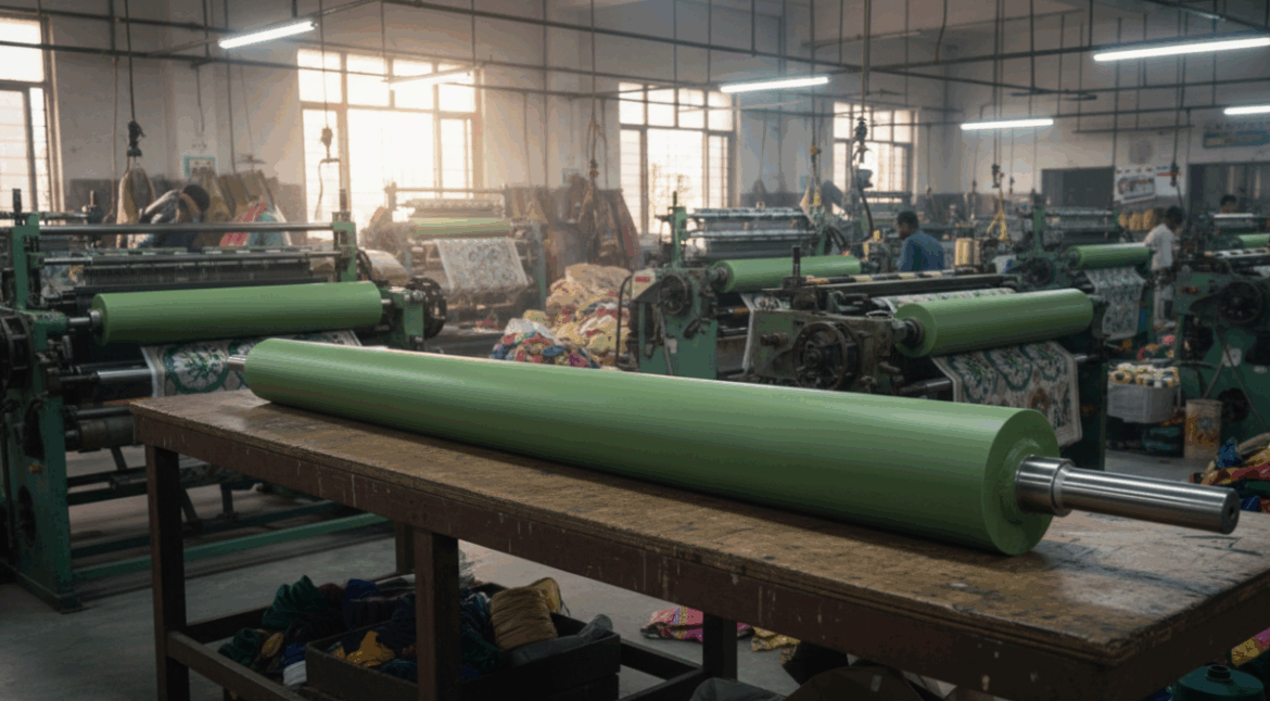 How a Teflon Roller Solves Heat, Wear & Sticking in Machines - Siva Rollers