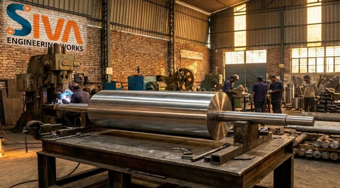 Hard Chrome Plated Rollers for Industrial Machines: Performance, Life & Cost Benefits - Siva Rollers