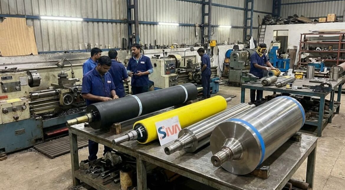 Trusted Industrial Rollers Supplier for Paper, Printing & Packaging Industries - Siva Rollers