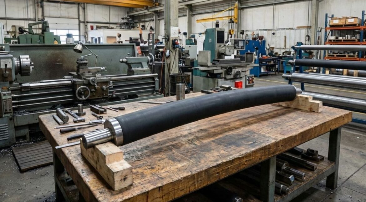 Custom Expander Roller in India for Flexible Packaging & Converting Industries - Siva Rollers