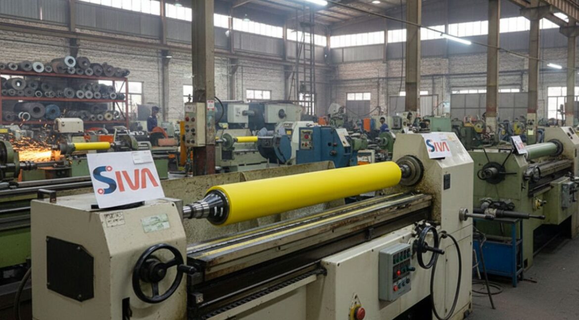 How Our PU Coated Rollers Increase Productivity and Reduce Maintenance Cost - Siva Rollers