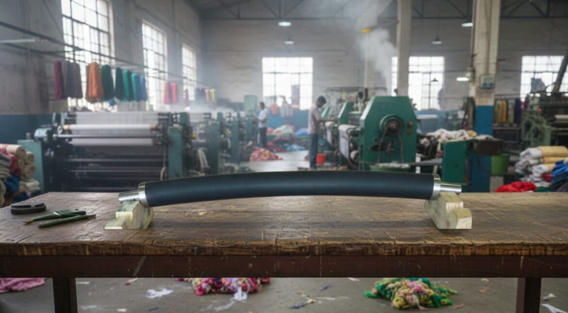 How Textile Manufacturers Increase Productivity Using Bow Banana Roller For Textile Industries - Siva Rollers