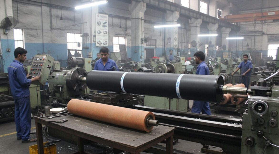 What is a Rubber Roller? Types, Uses & Complete Industries Guide - Siva Rollers