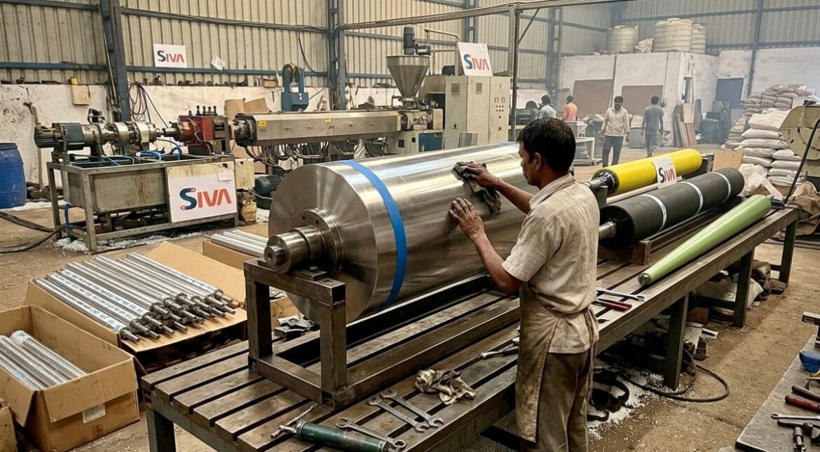 Choosing the Right Roller for Plastic Extrusion Industry – Expert Guide - Siva Rollers