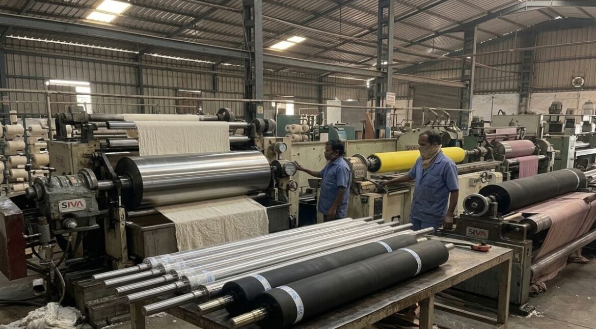 How Textile Industry Rollers Improve Fabric Quality and Production Efficiency - Siva Rollers