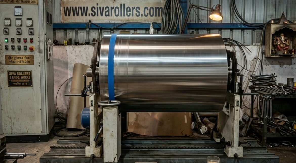 What Are Chill & Heat Transfer Rollers? Working, Uses & Benefits Explained - Siva Rollers