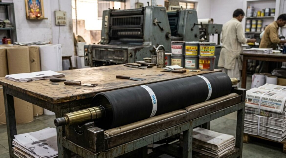 Best Offset Printing Rubber Roller for Consistent Ink Transfer and Sharp Print Output - Siva Rollers