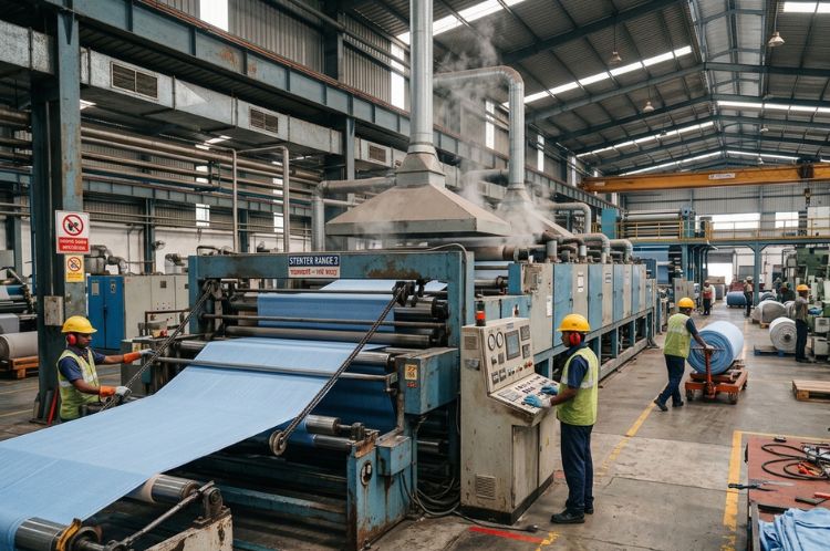 Fabric Finishing Houses Textile Industry - Siva Rollers