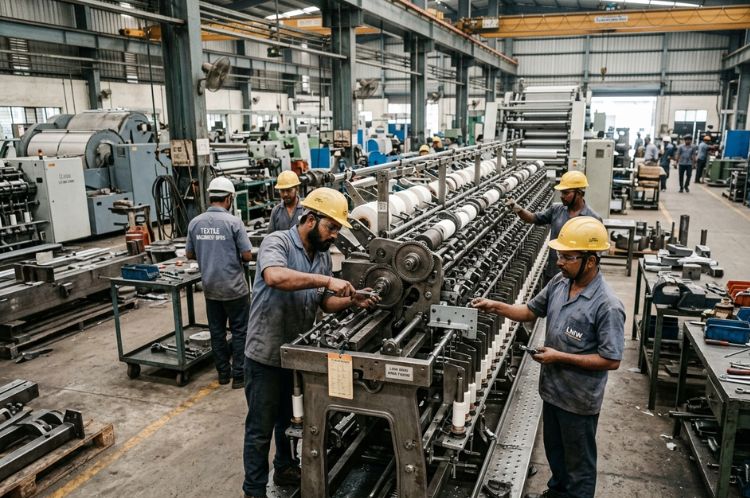 Textile Machinery Manufacturers Textile Industry - Siva Rollers