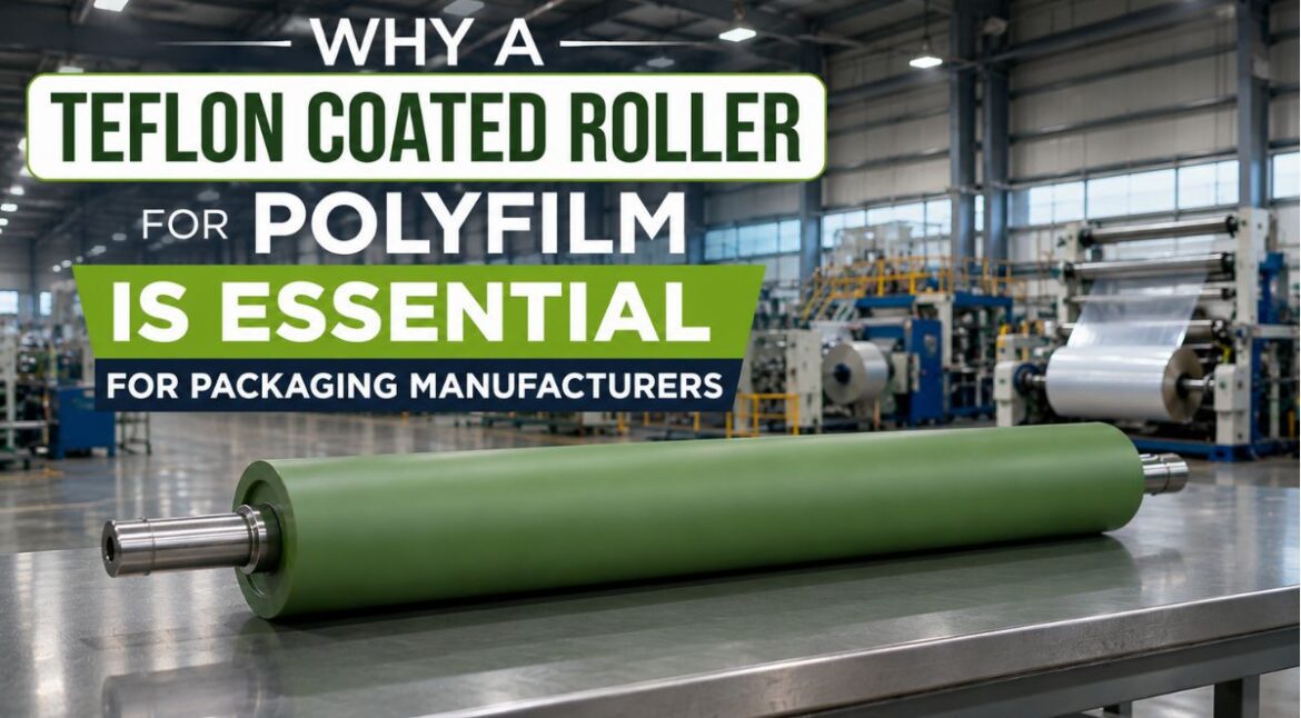 Why a Teflon Coated Roller for Polyfilm is Essential for Packaging Manufacturers - Siva Rollers