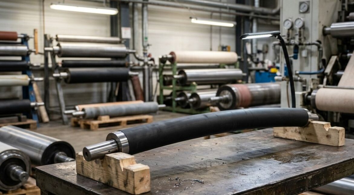 Why Your Paper Machine Needs a Bowed Paper Roller for Smooth Web Spreading - Siva Rollers