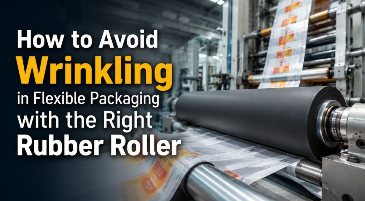 How to Avoid Wrinkling in Flexible Packaging with the Right Rubber Roller - Siva Rollers