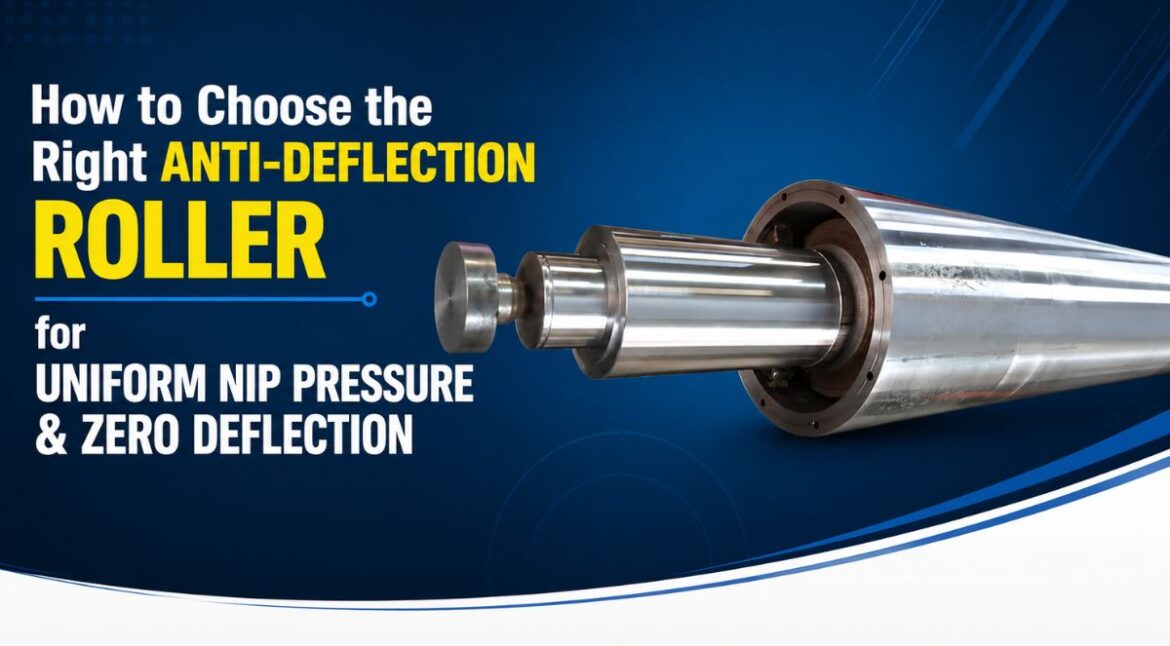 How to Choose the Right Anti-Deflection Roller for Uniform Nip Pressure & Zero Deflection - Siva Rollers