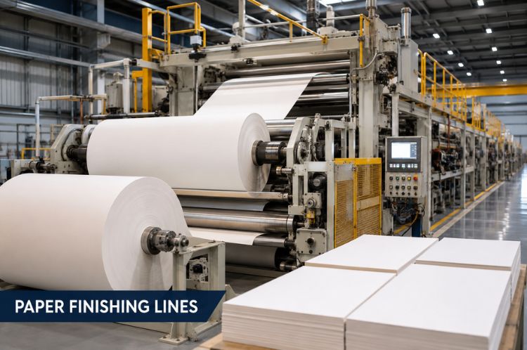 Paper Finishing Lines Applications - Siva Rollers