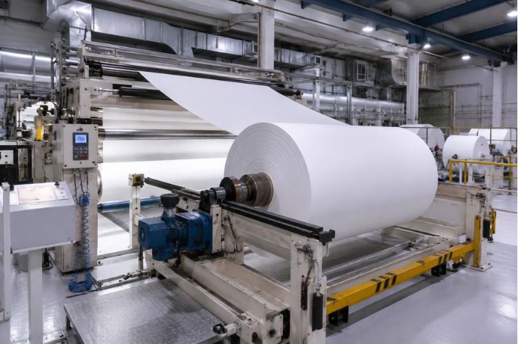 Paper Rewinding Machines Applications - Siva Rollers