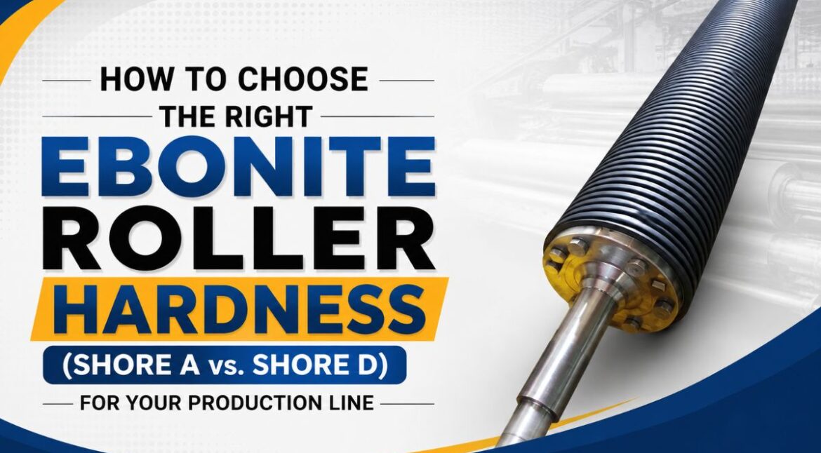 How to Choose the Right Ebonite Roller Hardness (Shore A vs. Shore D) for Your Production Line - Siva Rollers