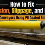 How to Fix Abrasion, Slippage, and Noise in Conveyors Using PU Coated Rollers - Siva Rollers