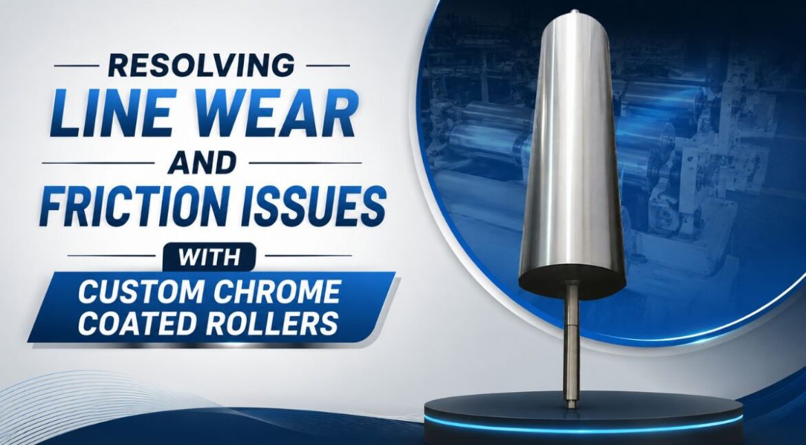 Resolving Line Wear and Friction Issues with Custom Chrome Coated Rollers - Siva Rollers