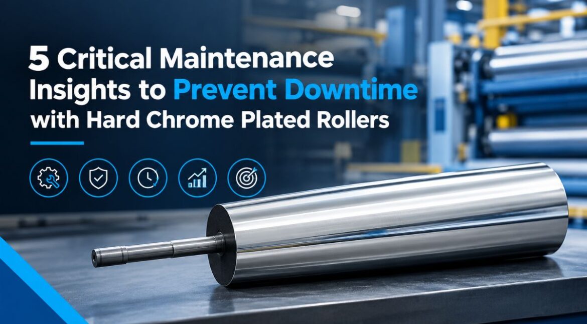 5 Critical Maintenance Insights to Prevent Downtime with Hard Chrome Plated Rollers - Siva Rollers
