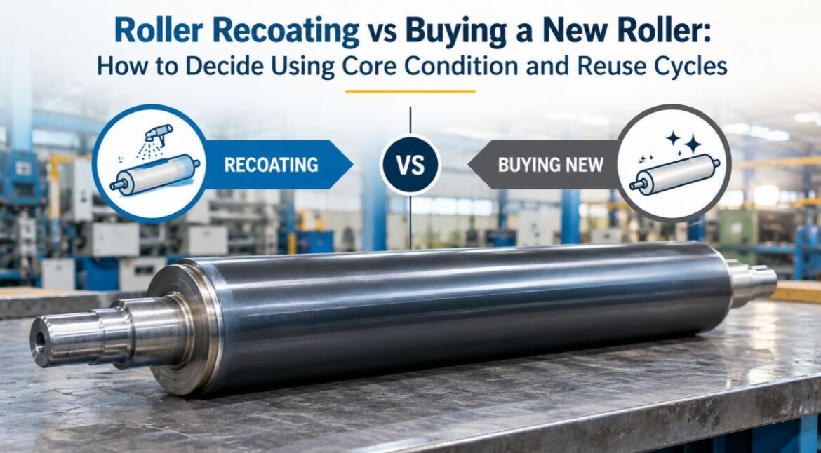 Roller Recoating vs Buying a New Roller: How to Decide Using Core Condition and Reuse Cycles - Siva Rollers